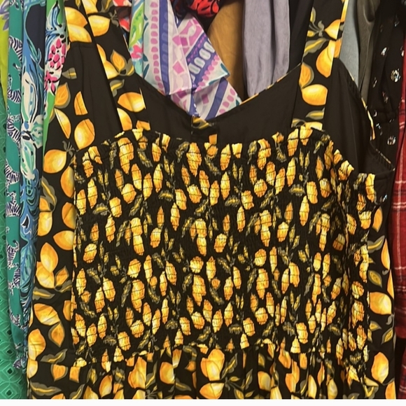 Loft Lemons Jumpsuit, Size XL - Picture 8 of 8